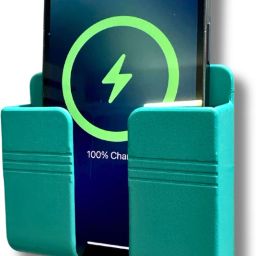 thekiteco. Green Wall Mounted Mobile Holder Storage Case for Remote Universal Mobile Holder-13