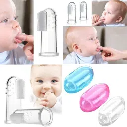 Baby Silicone Finger Brush for Baby With Toothbrush ert18 Soft Toothbrush-image-88