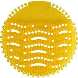 Urinal Screen Mat Lemon - 10 Pcs Set (Exciting New Fragrances Which Last for 30 Days) Screen Mat Lemon Standard Commode Urinal-17