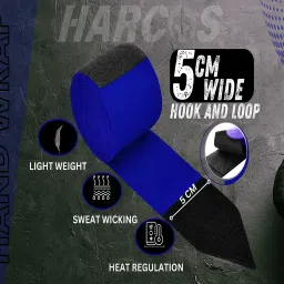 Breathable Boxing Hand Wrap Elasticated Thumb Loop Mitts Straps Wrist Protection Boxing Hand Wrap-image-58