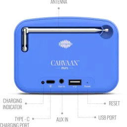 SAREGAMA Carvaan Mini M.S. Subbulakshmi 5 W Bluetooth Speaker image 5