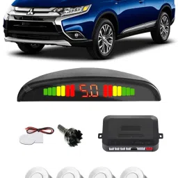 PKNA1062 White Car Reverse Parking Sensor with LED Display 4 Sensor PKNA1062 Parking Sensor-20