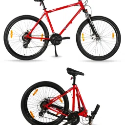 Xpand+ Full Size Fully Assembled Foldable, Lockout Front Suspension 27.5 T (inch) Mountain Cycle-image-90