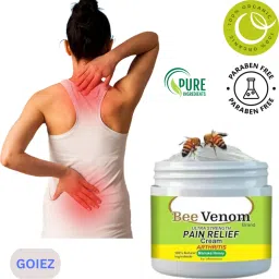 Bee Venom Relief Cream For Swollen Joints And Body Pain (100g) Cream-image-34