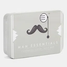 MAN ESSENTIALS Set of 3 Coal Lord Handmade Luxury Bath Bars 300g image 5