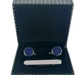 Bsquare Brass Cufflink & Tie Pin Set-picture-23