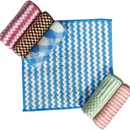 Webdealz Super softUltra-Soft Hand Towels Collection ["Multicolor"] Handkerchief-image-90