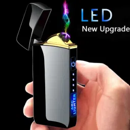 AS_926A_FINGER TOUCH ELECTIRC LIGHTER LED RECHARGEABLE USB DUAL ARC LIGHTER Pocket Lighter-image-86
