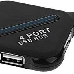 A1 Galaxy 4 Ports USB Hub 2.0 Portable USB Splitter USB Hub with Blue Indicator USB Hub-image-0