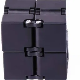 Plastic Infinity Cube (Black) 01-12