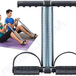 Double Spring Tummy Trimmer Multipurpose Fitness Equipment for Men and Women Ab Exerciser-image-47