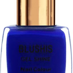 blushis Gel Shine Nail colour (Blue Color) Blue-picture-0