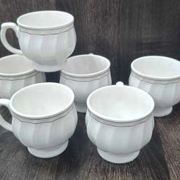 Pack of 6 Bone China shushil old kareena-02 Tea Cups Set of 6 for Home/Office/Gifts, 140 ML-image-77