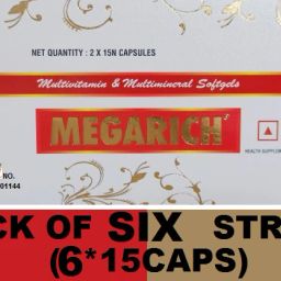PREMIUM RANGE MEGARICH MULTIVITAMIN CAPSULE FOR MEN AND WOMEN(6*10CAPS)-18