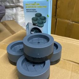 Washer Dryer Anti Vibration Pads with Suction Cup Feet, Fridge Washing Machine Leveling Feet Anti Walk Pads Shock Absorber Furniture Lifting Base(4 Piece). Indoor and Outdoor Rug Pad-36