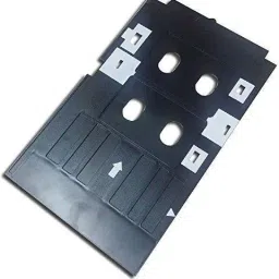 wetech Black PVC ID Card Tray Compatible for Epson L -800, L - 805 , L 810, R -260 , R-280 , R290 ,T-50, T-60 ,P-50 Inkjet Printer ID CARD TRAY SET 1 ID CARD TRAY SET 1 Black Ink Toner-6