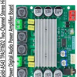 sg flash Gold-A543 TPA3116D2 543 Dual Channel Stereo Amplifier Board Electronic Components Electronic Hobby Kit-picture-46