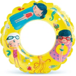 Inflatable Swimming Rings for kids, children TRANSPARENT RINGS-42