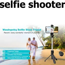 SOJUBA Tripod Mobile Stand with Collar Mic Photography Mobile Holder for Vlogging Video Monopod, Tripod, Tripod Kit image 3