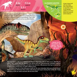 Dreamland Dinosaurs - Wow Encyclopedia in Augmented Reality Learning & Development Book image 3