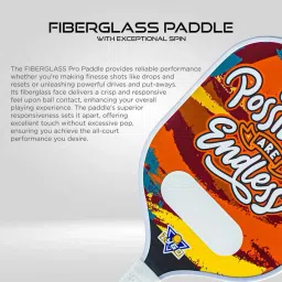 zygo sports Possibilities Are Endless | Limited Edition Paddle Pickleball Paddle image 3