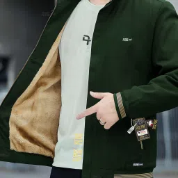 Men Self Design Casual Jacket-image-50