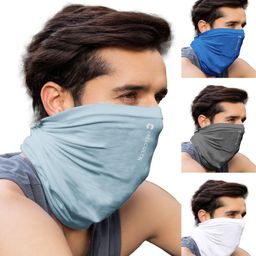 freecultr Unisex Anti Microbial Super Soft & Comfort Fit, Breathable Multipurpose Headband, Face Mask for Dust Protection Men Solid Bandana-picture-5