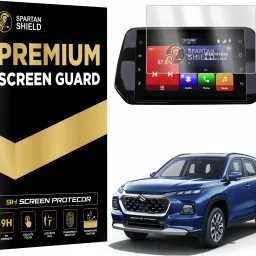 spartan shield Screen Guard for MARUTI SUZUKI GRAND VITARA 2022 DELTA 7 INCH || GPS Music Infotainment System Protector || Car Audio Display Accessories 2025 [Not Tempered Glass] (7Inch)-50