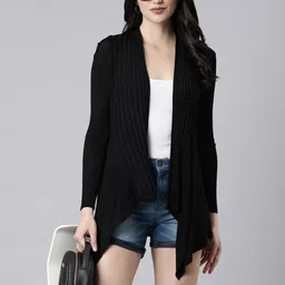 SHOWOFF Acrylic Women Shrug-44