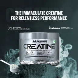 bigmuscles nutrition Creatine Monohydrate | ProHydrolase Techno. for Enhanced Absorption | Lab Tested Creatine image 2