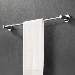 istar Stainless Steel 304 Round Towel Bar/Towel Holder/Towel Stand/Towel Hanger Longer 24 inch 1 Bar Towel Rod-picture-0