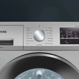 siemens 7 kg Fully Automatic Front Load with In-built Heater Silver image 2