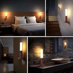 Lariox Sensor USB Charging Smart Body Sensor Night Light, Emergency Light Night Lamp Smart Sensor Light image 3