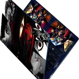 Anweshas Full Body Laptop Skin Fits Size Upto 15.6 Inches - Anime Uchiha Clan Wallpaper Self Adhesive Vinyl Reusable Laptop Skin Compatible for 15.6 inch-image-24