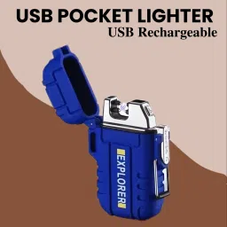 Explorer USB (Cigaratte Lighter)Windproof Flameless ARC Rechargeable LighterA485 Explorer USB (Cigaratte Lighter)Windproof Flameless ARC Rechargeable LighterA485 Pocket Lighter-image-90