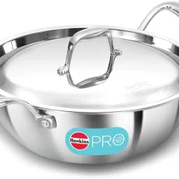 Pro Triply Deep-Fry Kadhai 24 cm diameter 2.5 L capacity-image-78