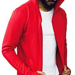 Men Full Sleeve Red Shrug-image-16
