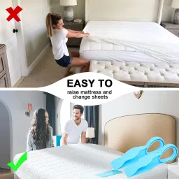 sevenspace Bed Sheet Tucker Tool - Durable Bed Maker Tool to Keep Sheets in Place PACK OF 2 Mattress Lifter Handy Tool Bed Making Tool Non-magnetic Line Level image 4