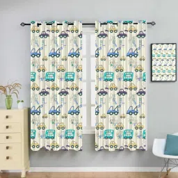 155 cm (5 ft) Polyester Room Darkening Window Curtain (Pack Of 2)-image-15
