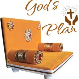 laddu gopal sighasan for 3-5 size laddu Wooden Pooja Chowki-image-62