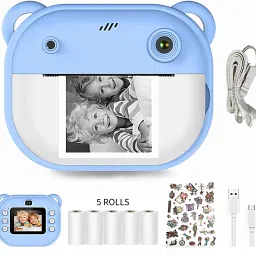 Prime Assure 48 MP Mini Camera Photo With 5 Rolls Instant Photo Print Camera for Kids Children Polaroid Camera Mini Printer Instant Camera-9
