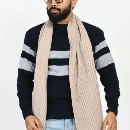 Life and style Striped Men Muffler-image-84