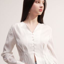 tokyo talkies Casual Regular Sleeves Solid Women White Top-picture-33