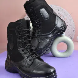 Army Boots For Men (Black) Boots For Men-image-4