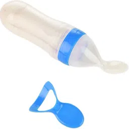 adore Premio Food Grade Silicone Squeeze Feeder with Detachable Cap - 90ml - Easy to Use- Mess Free Feeding - Easy Grip- Food Grade Silicone image 3