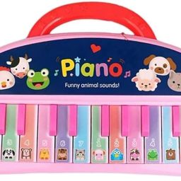 24-Key Animal Sound Piano: Portable Musical Toy with Funny Animal Sounds-27