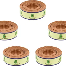 Copper Strip For Vastu Remedy {8 Feet, 12 MM Width, 0.3 MM Thickness} {Pack-5} Decorative Showpiece - 11 cm-image-84