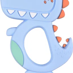 Silicone Baby Teether 3+ Months BPA-Free Sensory Toy for Teething & Biting Skill Teether-17