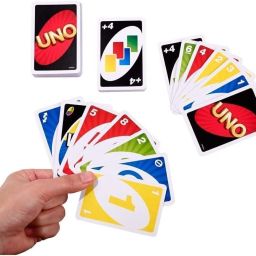 ONO Card Game for Family Night, Travel Game & Gift for Kids-2