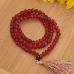 1 Black Meru+Marron Quartz negative energy Vastu spiritual powers For Men/Women Quartz Crystal Necklace-image-53